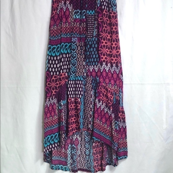 Aeropostale Dresses & Skirts - AEROPOSTALE maxi crinkle high low lined sk…